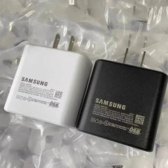 Original Samsung Charger 45w Super Fast Charge EU US Adapter USB C Samsung Galaxy S25 FE S25 S24 Ultra Plus S22 S23 A56 A54 A52s