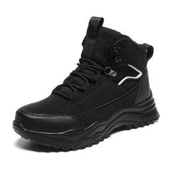 plush Ankle Boots Men Outdoor Casual Shoes Winter Men Shoes Male.