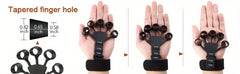 Finger Training Exercise Stretcher Hand Grips Adjustable Strengthener Resistance band Trainer Hand Brush Expander Exercise