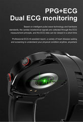 Xiaomi ECG+PPG Bluetooth Call Smart Watch Men Laser Health Blood Pressure Fitnes Sports Watches Sports Waterproof Smartwatch+Box