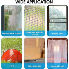 No More Mosquitoes – Quick Fix Tape for Windows & Doors.