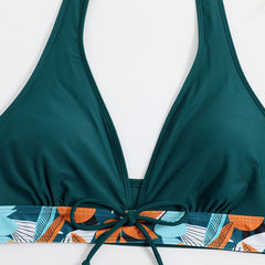 Floral Two-Piece Swimsuit – Adjustable Straps for Perfect Fit