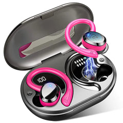 Wireless Earbuds, Bluetooth 5.3 Earbuds Stereo Bass, in-Ear Noise Cancelling Mic, Earphones IP7 Waterproof Sports, 40H Playback.
