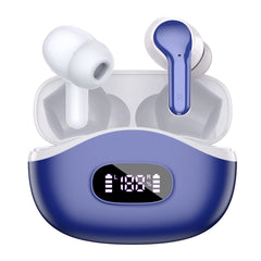 2025 BLAST! i63 Bluetooth 5.4 True Wireless Sports Earbuds – LED Display, Mic & Long Battery