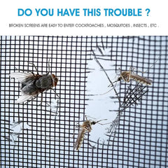 No More Mosquitoes – Quick Fix Tape for Windows & Doors.