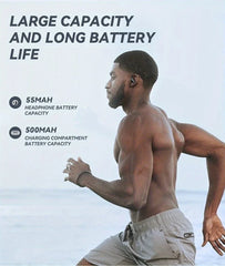 Lenovo XT80 True Wireless Earphones – Bluetooth 5.3, Noise Cancelling, Mic & Control, Waterproof Sport Earhooks