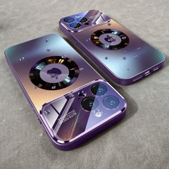Luxury Glass Camera For Magesafe Magnetic Wireless Charge Case For iPhone 11 12 13 14 15 16 17 Pro Max Air Plus Shockproof Cover