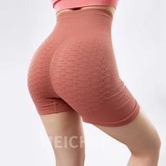 Seamless Sports Shorts High Waist Yoga Shorts Women Pants Push Up Yoga Leggings Elasticity Gym Running Wear Women Cycling Short