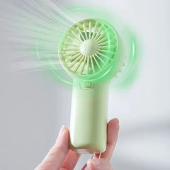 Say goodbye to the heat, Mini Pocket Fan – Portable, Adjustable & Super Cute!
