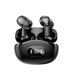 2025 BLAST! i63 Bluetooth 5.4 True Wireless Sports Earbuds – LED Display, Mic & Long Battery
