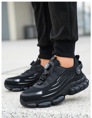 All-Day Protection & Comfort – Rotating Safety Work Shoes for Men