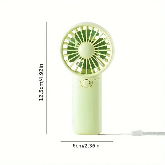 Say goodbye to the heat, Mini Pocket Fan – Portable, Adjustable & Super Cute!