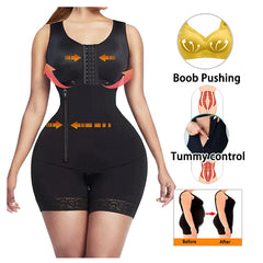 Body Shaper Faja Bodysuit Corset Top Bustier Original Colombian Girdles Modeling Postpartum Slimming Shapewear Women Underwear