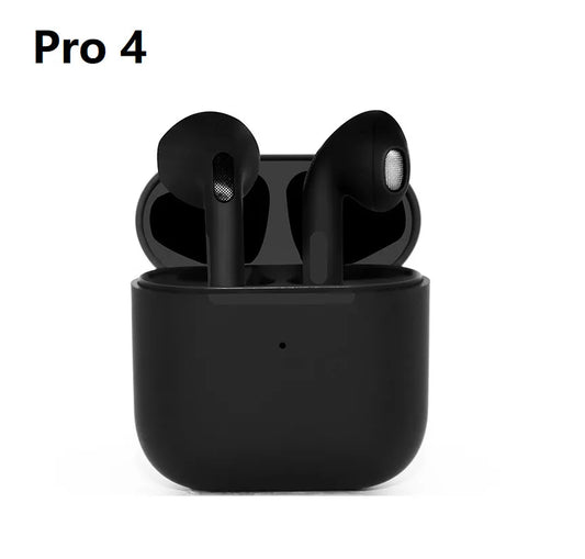 Pro 4 TWS Bluetooth 5.3 Earbuds | Waterproof Wireless Headphones with Mic