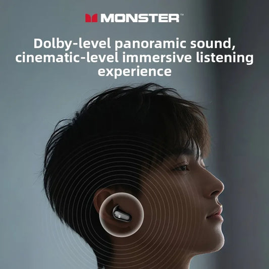 MONSTER MQT52 Bluetooth 5.4 – Pure Power Sound. Zero Noise. Zero Lag.