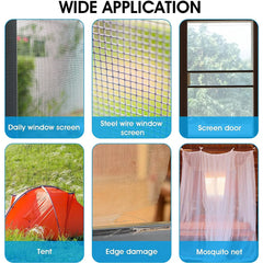 Protect your home from mosquitoes, use hole-covering tape to prevent mosquitoes from entering.