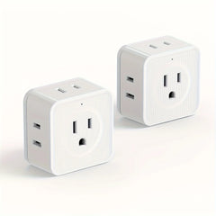 Pay 1 get 3/ Solve Outlet Chaos – 5-Way Wall Plug Extender for Home & Travel
