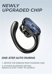 Lenovo XT80 True Wireless Earphones – Bluetooth 5.3, Noise Cancelling, Mic & Control, Waterproof Sport Earhooks