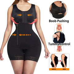 Body Shaper Faja Bodysuit Corset Top Bustier Original Colombian Girdles Modeling Postpartum Slimming Shapewear Women Underwear
