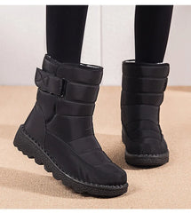 Boots Woman Snow Fashion Shoes Woman Platform Woman Shoes Plus Size Mid Women's High Boots Lightweight Botas Mujer Winter Boots