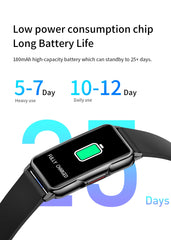 For Android IOS Smart Bracelet Women Smartwatch Men Heart Rate Blood Oxygen Waterproof Sport Smart Band Watch For Ladies +Gift