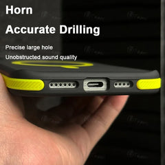 New Bicolor Matte Frosted Magnetic Phone Case For iPhone 17 16 15 14 Plus 13 12 11 Pro Max Translucent Shockproof Hard Cover